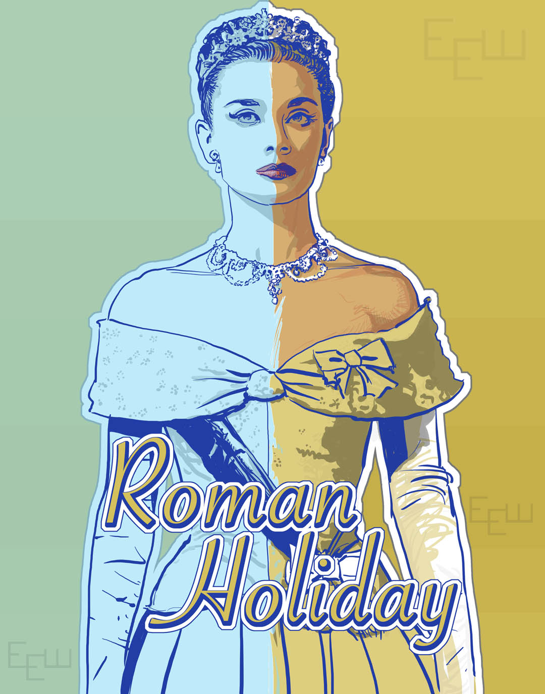 Roman Holiday with Audrey Hepburn