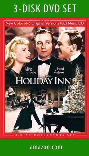 3 DISK DVD Set Holiday Inn