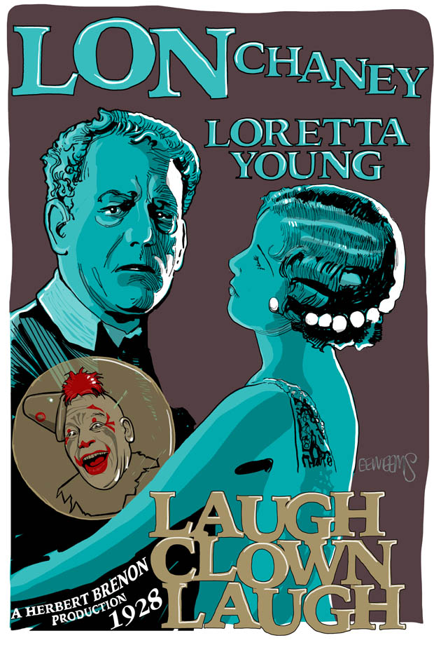 Lon CHaney Laugh CLown Laugh with Lorretta Young