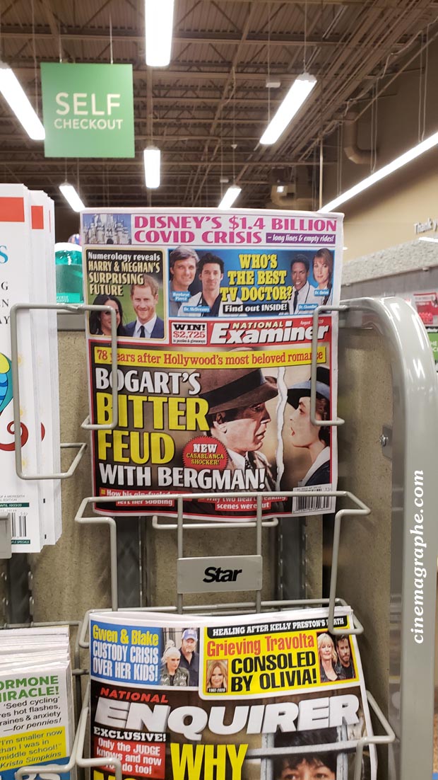 Bergman vs Bogart National  Examiner