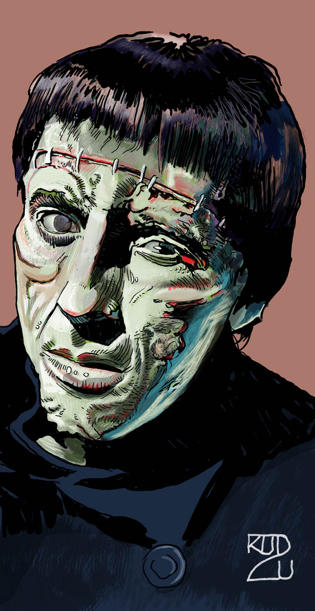 Horror of Frankenstein Christopher Lee