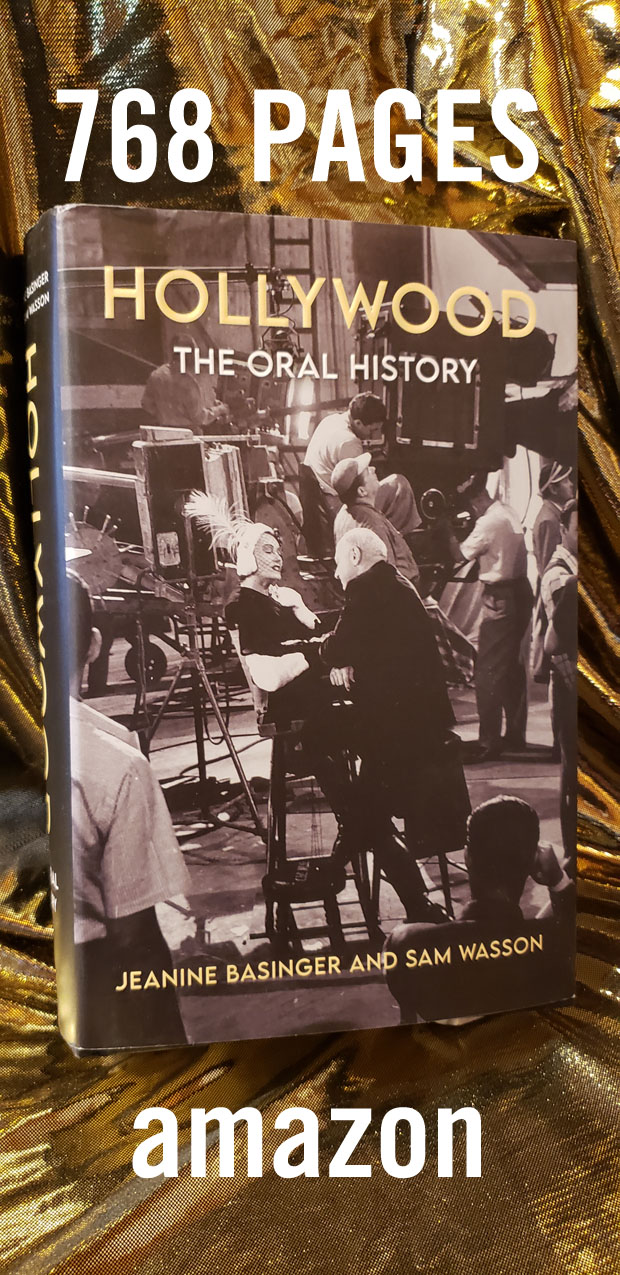 Hollywood The Oral History Book at Amazon