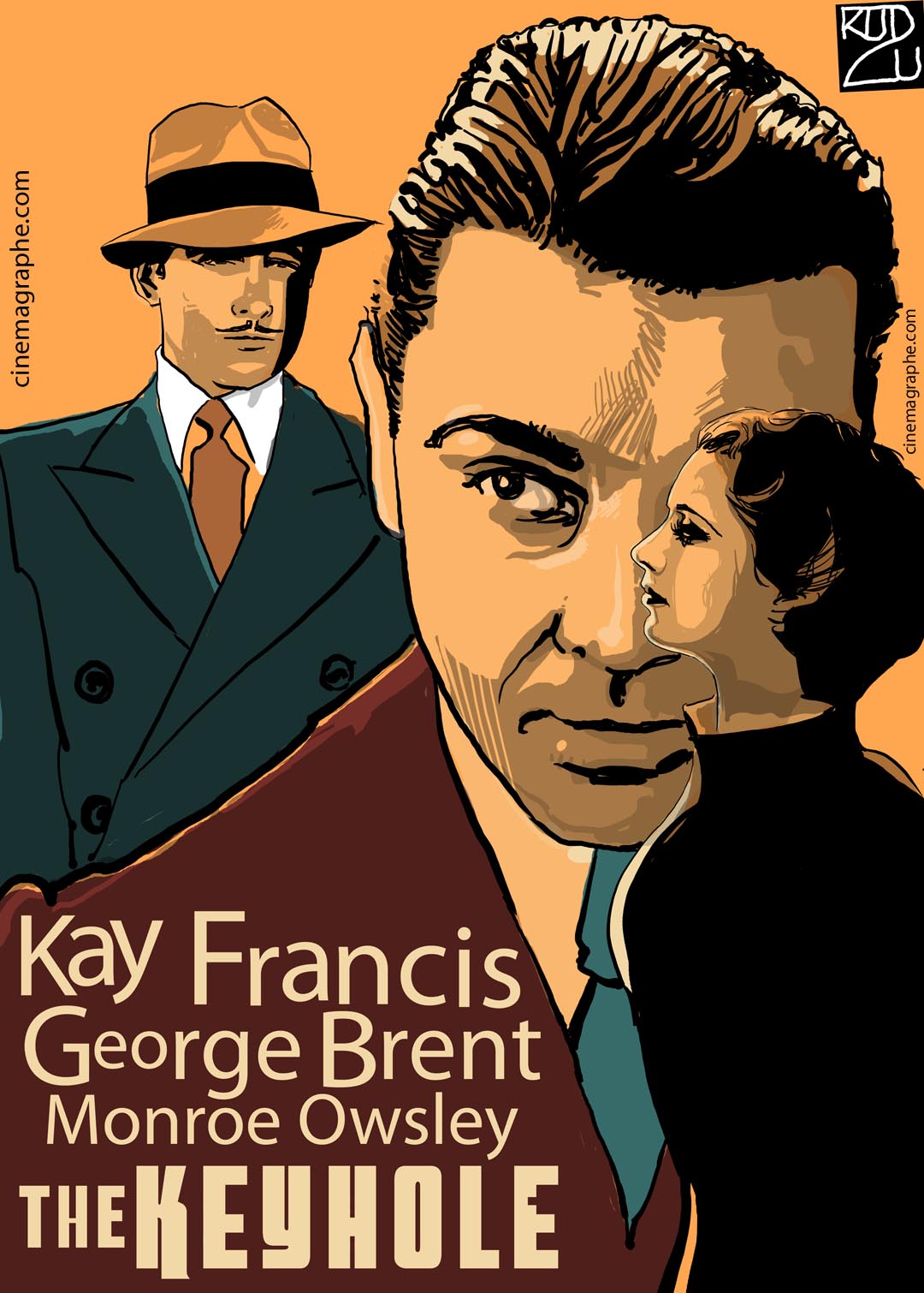 The Keyhole 1933 with Kay Francis and George Brent