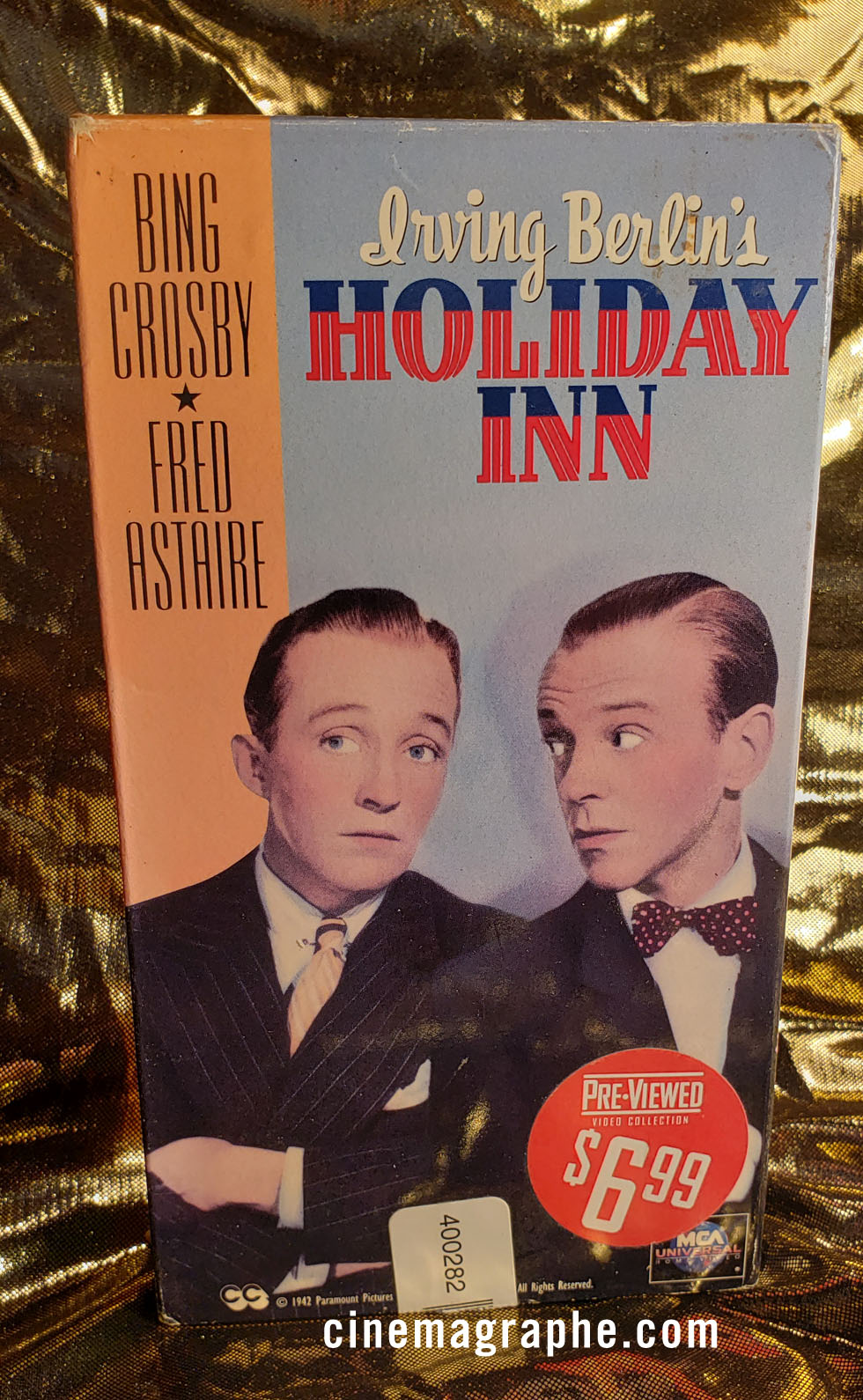 Cover VHS tape Holiday Inn
